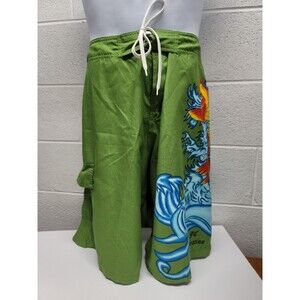 Vintage Paradise Found Hawaii Board Shorts Fish Water JC Creation